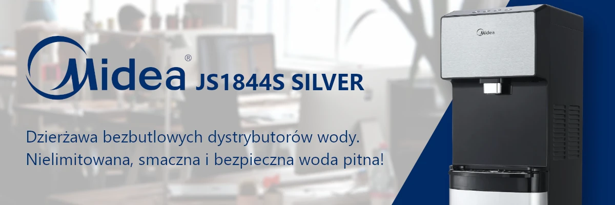 Wolnostojący dystrybutor wody Midea JS1844S Silver