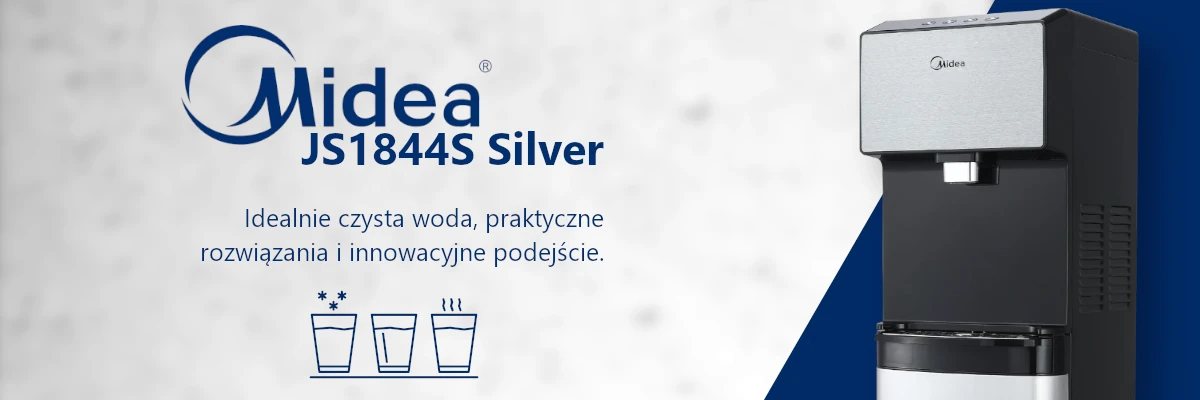 Wolnostojący dystrybutor wody Midea JS1844S Silver