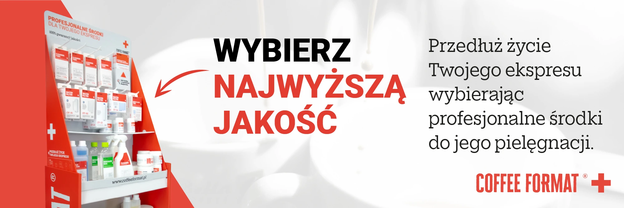 Coffee Format - Szeroki wybór środków do pielęgnacji i higieny ekspresów do kawy