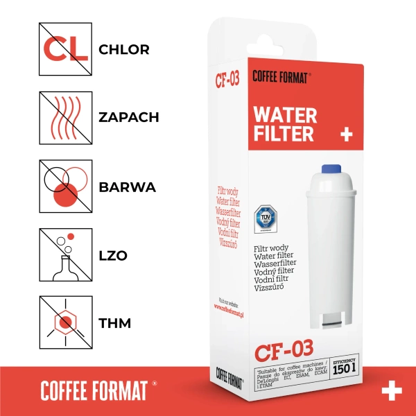 Coffee Format CF-03 Filtr do ekspresu do kawy - zamiennik DeLonghi DLSC002