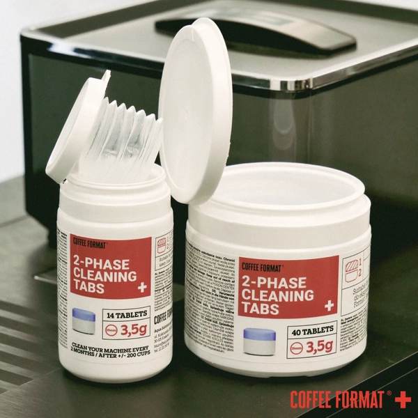 Coffee Format 2-phase Cleaning TABS+ 14x3,5g Tabletki do czyszczenia ekspresu