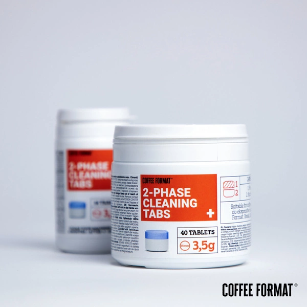 Coffee Format 2-phase Cleaning TABS+ 14x3,5g Tabletki do czyszczenia ekspresu