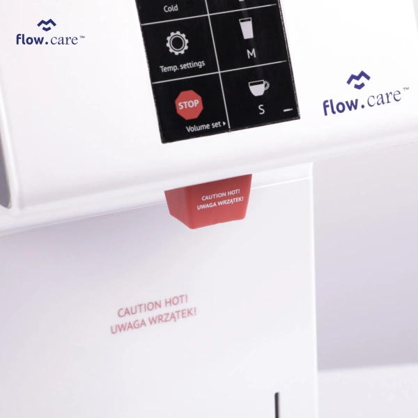 FlowCare HB18 White Warnik do wody z wyświetlaczem