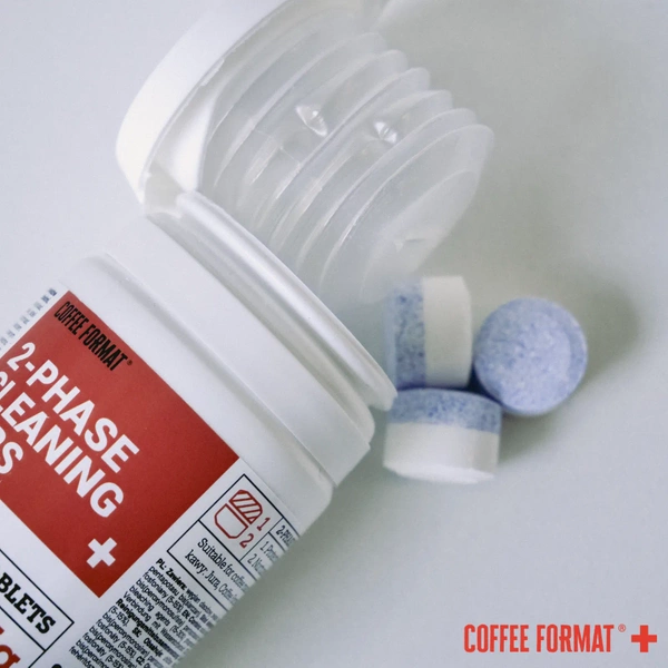 Coffee Format 2-phase Cleaning TABS+ 14x3,5g Tabletki do czyszczenia ekspresu