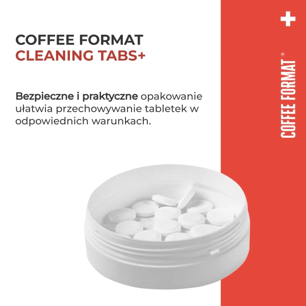 Coffee Format Cleaning Tabs+ 10x2,5g Tabletki do czyszczenia ekspresów