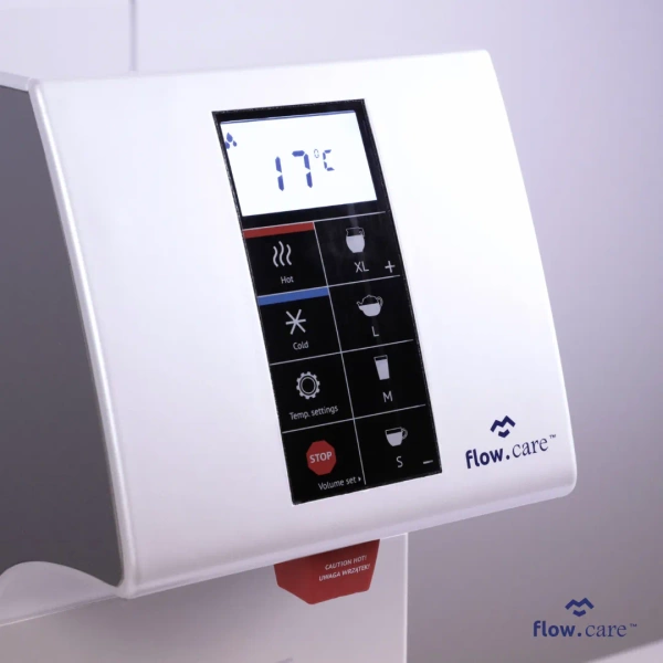FlowCare HB18 White Warnik do wody z wyświetlaczem
