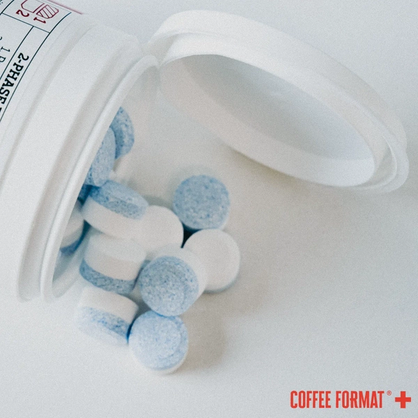 Coffee Format 2-phase Cleaning TABS+ 40x3,5g Tabletki do czyszczenia ekspresu