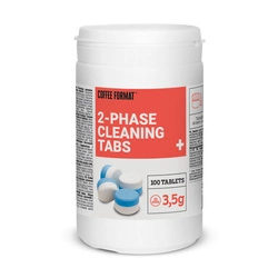 Coffee Format 2-phase Cleaning TABS+ 100x3,5g Tabletki do czyszczenia ekspresu