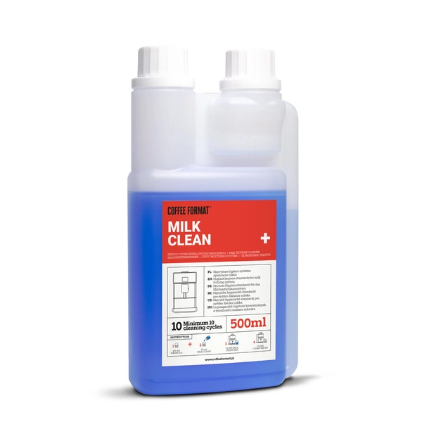 Coffee Format Milk Clean+ 500ml Płyn do czyszczenia systemu mlecznego
