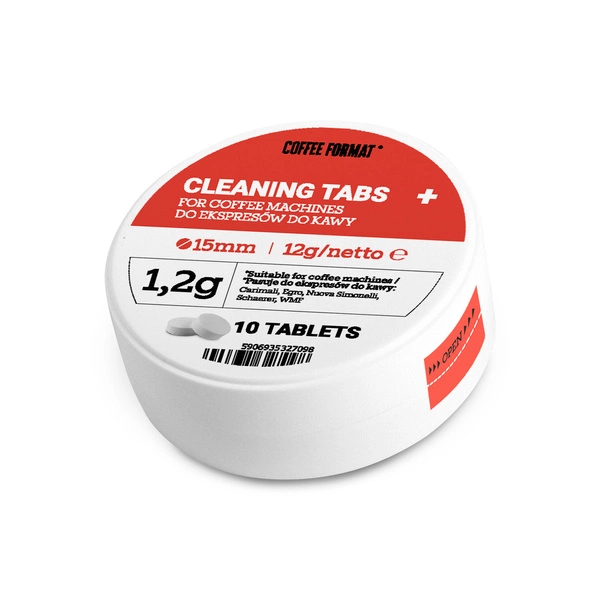 Coffee Format  Cleaning Tabs+ 10x1,2g Tabletki do czyszczenia ekspresów