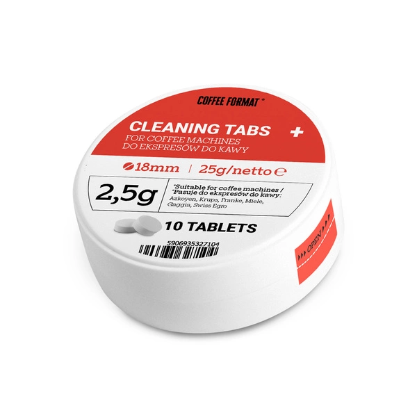 Coffee Format  Cleaning Tabs+ 10x2,5g Tabletki do czyszczenia ekspresów