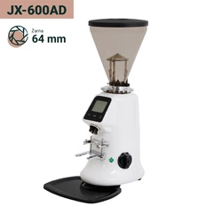 Coffee Format JX-600AD White Profesjonalny młynek do kawy z wyświetlaczem