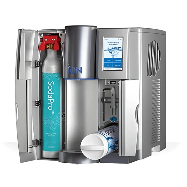 Wynajem wolnostojącego dystrybutora wody do biura Natural Choice ION400 Silver