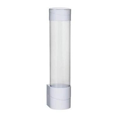 Podajnik kubeczków jednorazowych - biały.