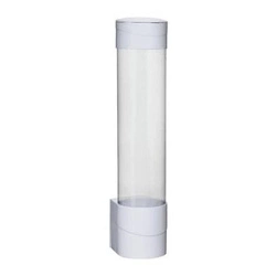 Podajnik kubeczków jednorazowych - biały.