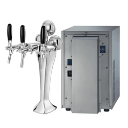 BluSoda Box 30 Fizz Podblatowy dystrybutor wody z kolumną Mantis