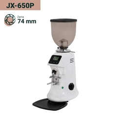 Coffee Format JX-650P White Profesjonalny młynek do kawy z wyświetlaczem