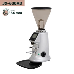 Coffee Format JX-600AD Silver Profesjonalny młynek do kawy z wyświetlaczem