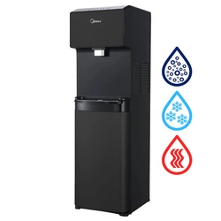 Midea JS1844S SODA PLUS BLACK Wolnostojący dystrybutor wody