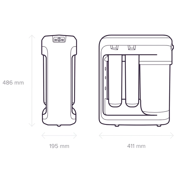 Aquaphor RO-206S Filtr odwróconej osmozy HoReCa